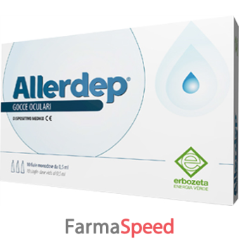 allerdep gocce oculari 10 fiale monodose 0,5 ml