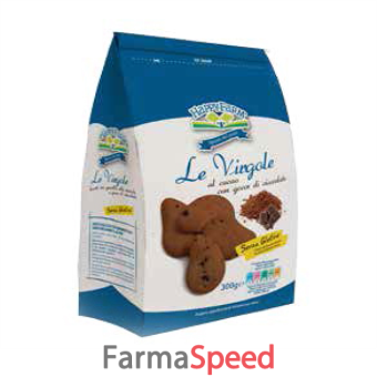 happy farm virgole al cacao con gocce di cioccolato 300 g