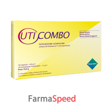 uticombo 10 capsule + 10 compresse masticabili