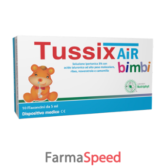 tussix air bimbi 10 flaconi x 5 ml