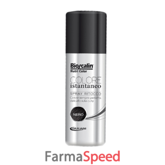 bioscalin nutricolor spray ritocco colore istantaneo nero 75 ml