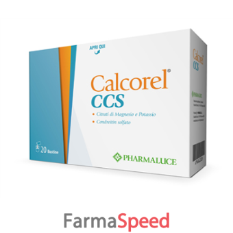 calcorel ccs 20 bustine