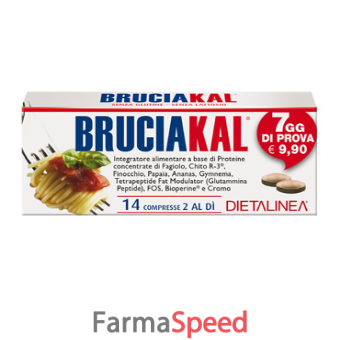 bruciakal 7 days 14 compresse dietalinea