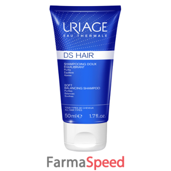 uriage ds hair shampoo delicato/riequilibrante 50 ml