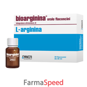 bioarginina orale 20 flaconcini 20 ml