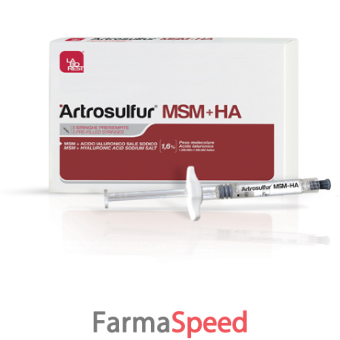 artrosulfur msm+ha 3 siringhe preriempite