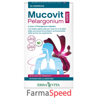 mucovit pelargonium forte 30 compresse