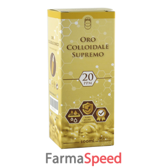 oro colloidale supremo 20ppm 100 ml