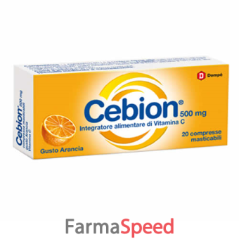 cebion masticabile arancia vitamina c 20 compresse