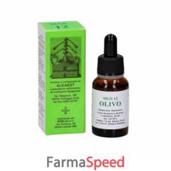 mgs12 olivo macerato glicerico spg 20 ml