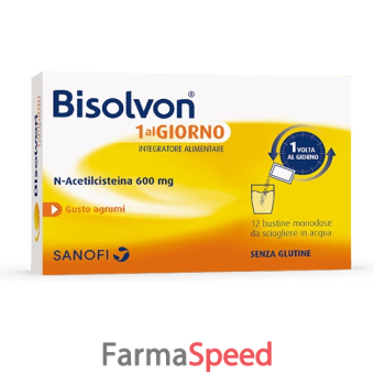 bisolvon 1al giorno tosse grassa 12 bustine monodose