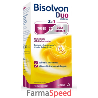 bisolvon duo sciroppo emolliente tosse secca