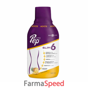 ultra pep slim 6 ananas 500 ml 