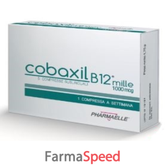 cobaxil b12 1000 mcg 5 compresse sublinguali