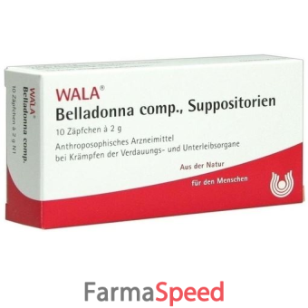 wala belladonna compositum 10 supposte adulti 2 g