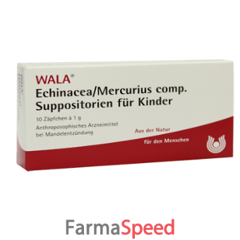 wala echinacea mercurius compositum 10 supposte bambini