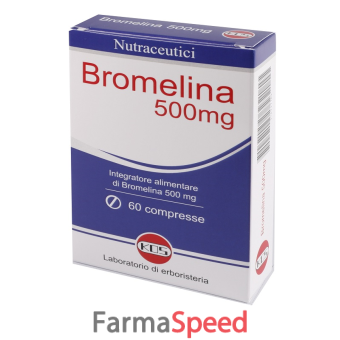 bromelina 500 mg 60 compresse