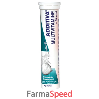 additiva multivitamine + minerali mango 20 compresse