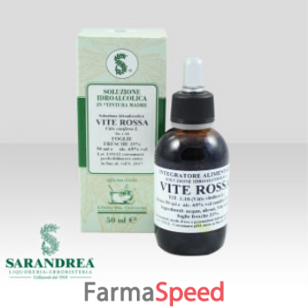 vite rossa 100 ml gocce