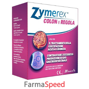 zymerex colon e regola 20 bustine 180 g
