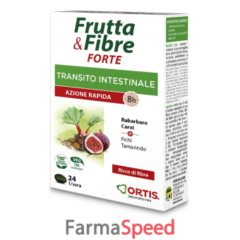 frutta & fibre forte 24 compresse