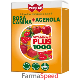 winter vitamina c plus 1000 rosa canina + acerola 32 compresse