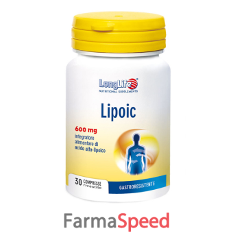 longlife lipoic 30 capsule 600 mg