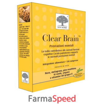 clear brain 120 compresse