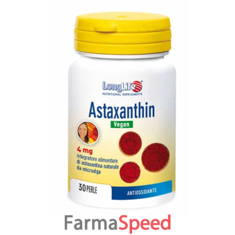 longlife astaxanthin 30 perle veg