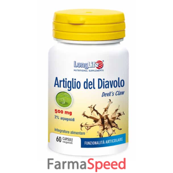 longlife artiglio del diavolo 2% 60 capsule