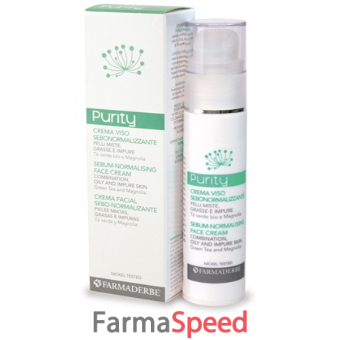 purity crema viso sebonormalizzante 50 ml