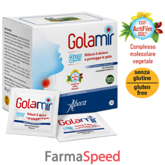 golamir 2 act 20 compresse orosolubili gola infiammata da 1,5 g