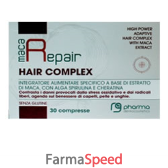 maca repair hair complex 30 compresse