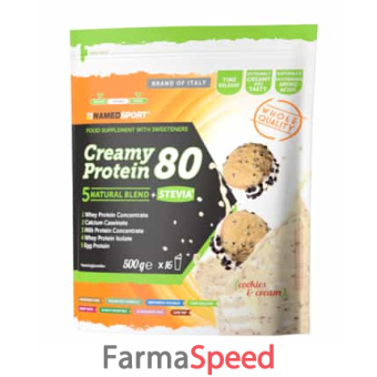 creamy protein 80 cookies & cream 500 g