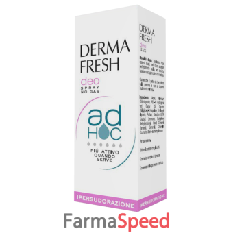 dermafresh ad hoc ipersudorazione 100 ml