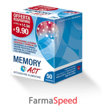 memory act 50 compresse