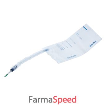 catetere vescicale autolubrificante liquick x-treme plus rivestimento idrofilo con sacca raccogli urina diametro ch14 lunghezza 20 cm punta ergothan 2 fori sfalsati 30 pezzi