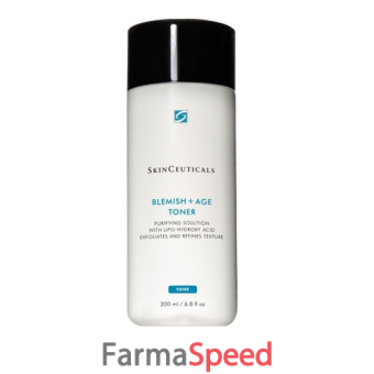 skinceuticals blemish + age solution trattamento tonico esfoliante 200 ml