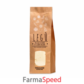 legu' miscela di farine di 4 legumi 100% italiani 300 g