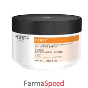 korff body burro corpo intelligente 400 ml