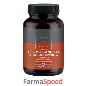 terranova cromo/cannella/acido lipoico complex 50 capsule