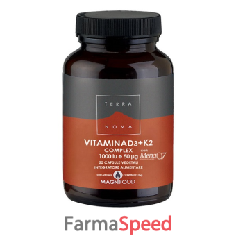 terranova vitamina d3 + k2 50 capsule
