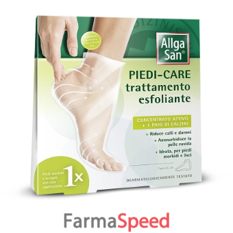 allga san piedi care trattamento esfoliante 2 buste 20 ml