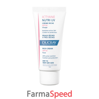 ictyane nutri uv crema viso 40 ml
