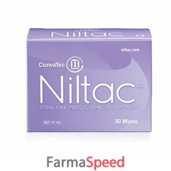 niltac rimuovi adesivo salviette 30 pezzi