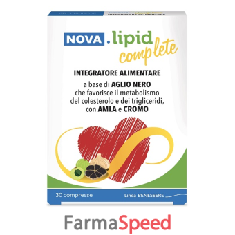 nova lipid complete 30 compresse