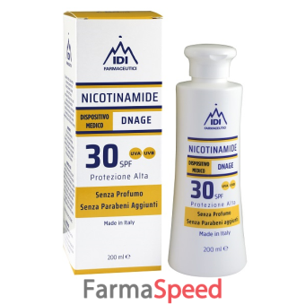 nicotinamide dnage 30spf protezione alta 200 ml