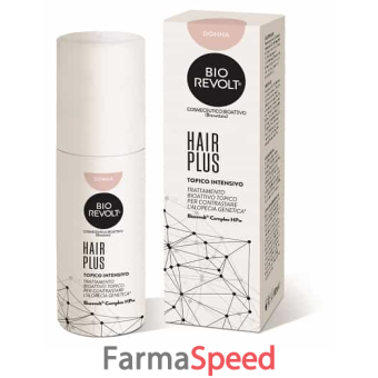 biorevolt rx hair plus donna lozione forte anticaduta 100 ml