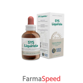 sys liquirizia gocce 50 ml