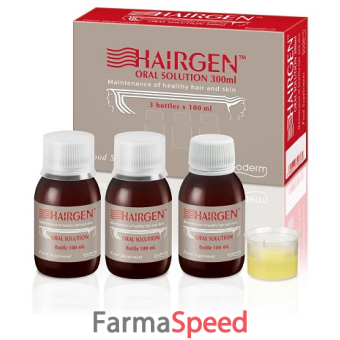 hairgen soluzione orale 3 x 100 ml